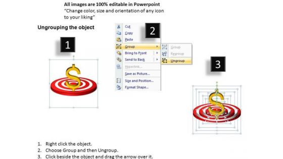 Financial Targets PowerPoint Slides And Ppt Template Diagrams