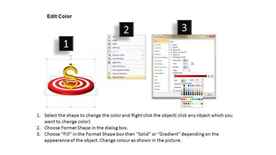 Financial Targets PowerPoint Slides And Ppt Template Diagrams