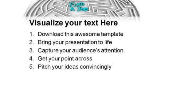 Find A Job Business PowerPoint Themes And PowerPoint Slides 0411
