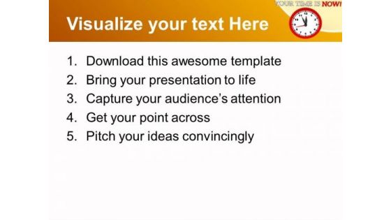 Find A Right Time For You PowerPoint Templates Ppt Backgrounds For Slides 0513