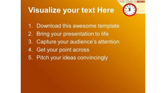 Find A Right Time For You PowerPoint Templates Ppt Backgrounds For Slides 0513