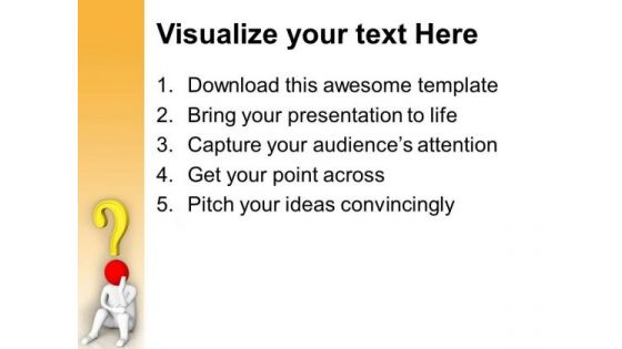Find All Your Answer Be A Thinker PowerPoint Templates Ppt Backgrounds For Slides 0613