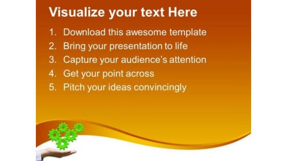 Find And Capture Right Gears For Business PowerPoint Templates Ppt Backgrounds For Slides 0713