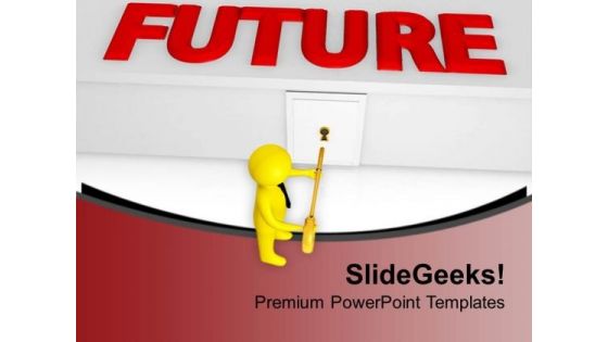 Find Future Goals For Business PowerPoint Templates Ppt Backgrounds For Slides 0713