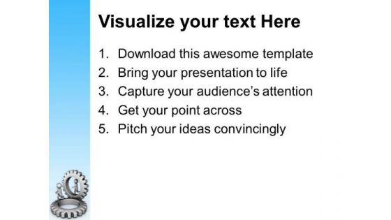 Find New Process To Gear Your Business PowerPoint Templates Ppt Backgrounds For Slides 0613