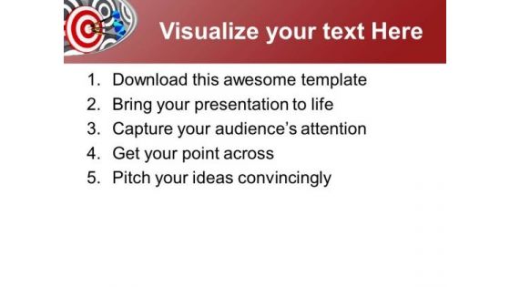 Find Out The Exact Target For Business PowerPoint Templates Ppt Backgrounds For Slides 0513