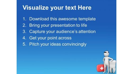 Find Right Dentist For Tooth Problem PowerPoint Templates Ppt Backgrounds For Slides 0713