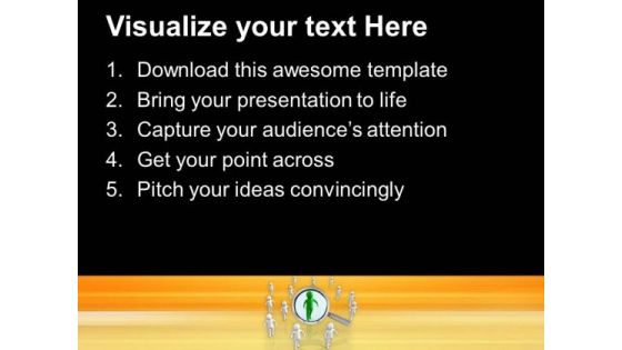 Find Right Person By Sharp Vision Business PowerPoint Templates Ppt Backgrounds For Slides 0413