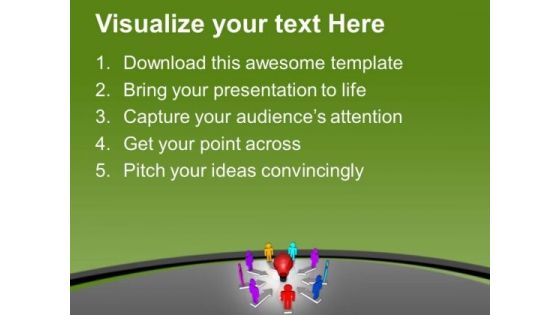 Find Right Solution In Business Meeting PowerPoint Templates Ppt Backgrounds For Slides 0413