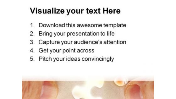 Find Solution Puzzle Shapes PowerPoint Templates And PowerPoint Backgrounds 0711