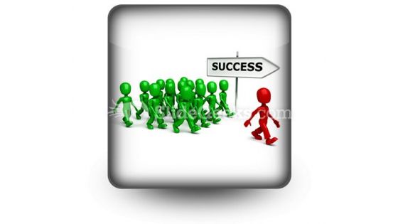 Find Success PowerPoint Icon S