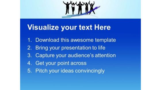 Find Success With Team Efforts PowerPoint Templates Ppt Backgrounds For Slides 0513