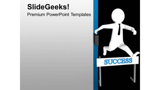 Find Success With Zeal And Dedicated Approch PowerPoint Templates Ppt Backgrounds For Slides 0713