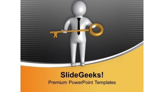 Find The Correct Key For Growth PowerPoint Templates Ppt Backgrounds For Slides 0713