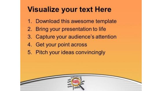Find The Quality In Manpower PowerPoint Templates Ppt Backgrounds For Slides 0613