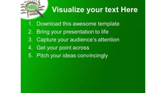Find The Quality People PowerPoint Templates Ppt Backgrounds For Slides 0513