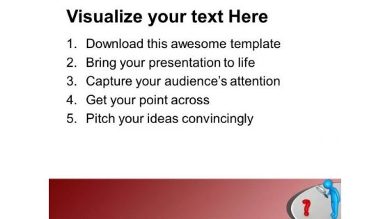 Find The Question And Its Solution PowerPoint Templates Ppt Backgrounds For Slides 0613