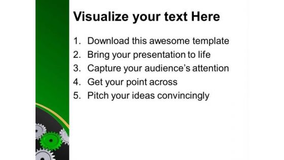Find The Right Gear To Start Process PowerPoint Templates Ppt Backgrounds For Slides 0613