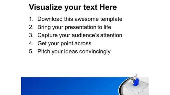 Find The Right Part Of Puzzle PowerPoint Templates Ppt Backgrounds For Slides 0613