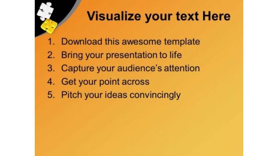 Find The Right Part Of Solution PowerPoint Templates Ppt Backgrounds For Slides 0513