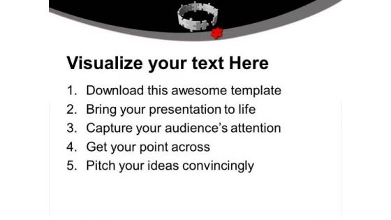 Find The Right Part Of Solution Success PowerPoint Templates Ppt Backgrounds For Slides 0613
