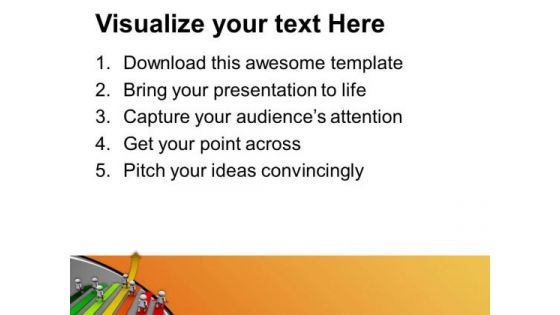 Find The Right Path For Achievement PowerPoint Templates Ppt Backgrounds For Slides 0613