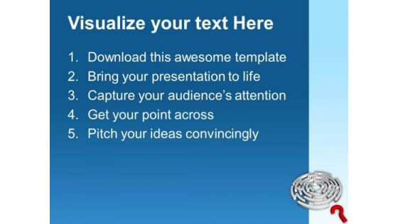 Find The Right Path For Business Success PowerPoint Templates Ppt Backgrounds For Slides 0613