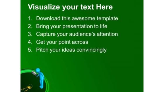 Find The Right Solution Keys PowerPoint Templates Ppt Backgrounds For Slides 0613