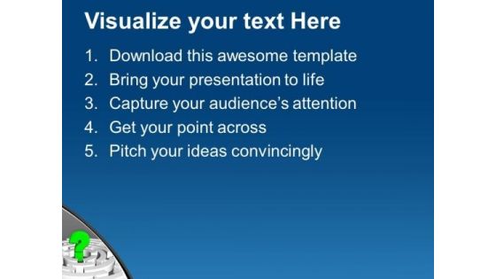 Find The Right Solution PowerPoint Templates Ppt Backgrounds For Slides 0413