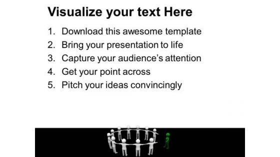 Find The Right Solution To Complete Circle PowerPoint Templates Ppt Backgrounds For Slides 0413