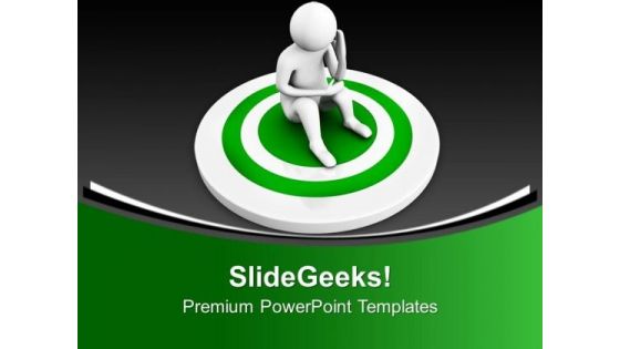 Find The Right Target And Get It PowerPoint Templates Ppt Backgrounds For Slides 0713