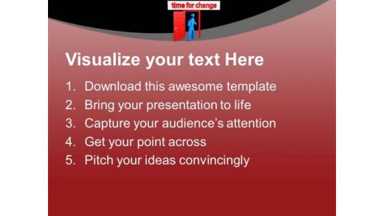 Find The Right Time To Change PowerPoint Templates Ppt Backgrounds For Slides 0613