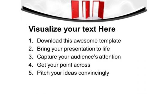 Find The Right Way Of Business PowerPoint Templates Ppt Backgrounds For Slides 0713