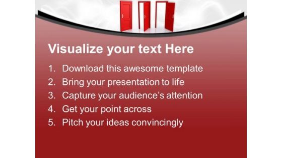 Find The Right Way Of Business PowerPoint Templates Ppt Backgrounds For Slides 0713