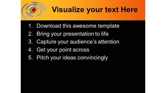 Find The Right Way To Get Target PowerPoint Templates Ppt Backgrounds For Slides 0613