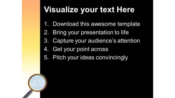 Find The Right Way To Success PowerPoint Templates Ppt Backgrounds For Slides 0413
