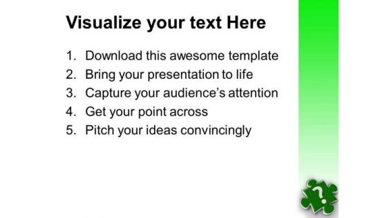 Find The Solution Business PowerPoint Templates Ppt Backgrounds For Slides 0413