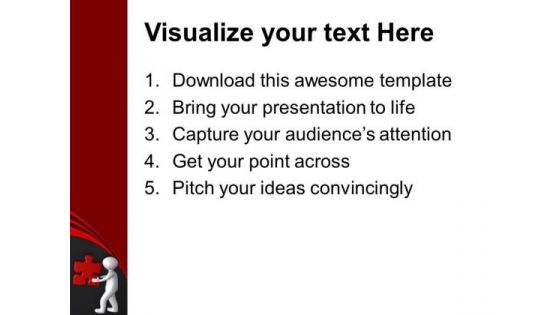 Find The Solution Of Problem PowerPoint Templates Ppt Backgrounds For Slides 0613
