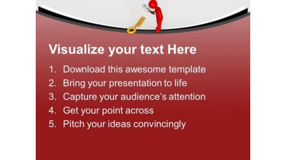 Find The Success Key Of Business PowerPoint Templates Ppt Backgrounds For Slides 0713
