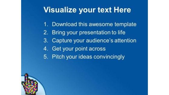 Find Your Mouse Cursor On Screens PowerPoint Templates Ppt Backgrounds For Slides 0513
