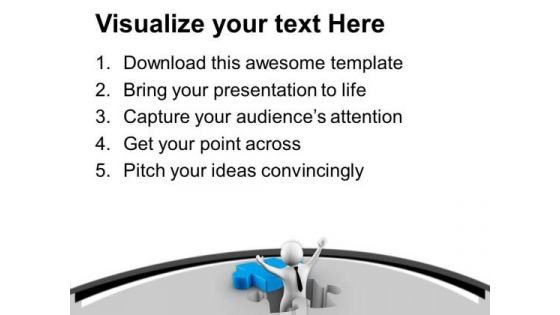 Find Your Own Way Of Success PowerPoint Templates Ppt Backgrounds For Slides 0613