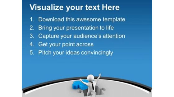 Find Your Own Way Of Success PowerPoint Templates Ppt Backgrounds For Slides 0613