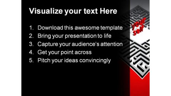 Find Your Self Future PowerPoint Backgrounds And Templates 0111