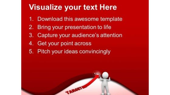 Find Your Targets For Future Growth PowerPoint Templates Ppt Backgrounds For Slides 0613