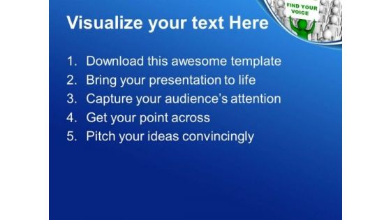 Find Your Voice Who Can Fight PowerPoint Templates Ppt Backgrounds For Slides 0613
