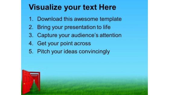 Find Your Way Of Success PowerPoint Templates Ppt Backgrounds For Slides 0613