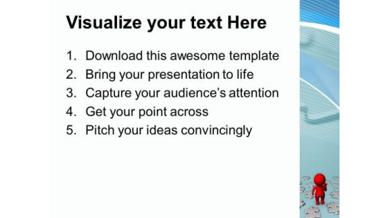 Finding Solution For Business Strategies PowerPoint Templates Ppt Backgrounds For Slides 0413