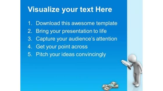 Finding The Money Is Main Issues PowerPoint Templates Ppt Backgrounds For Slides 0713