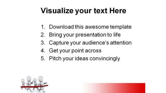 Finish Line Business PowerPoint Themes And PowerPoint Slides 0811