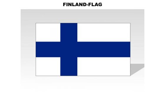 Finland Country PowerPoint Flags